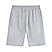 Men's Grey Double Knit Shorts