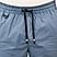 Men's Mid-Rise Regular Fit Drawstring Shorts