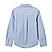 Junior Cotton Oxford Full Opening Long Sleeve Slim Fit Embroidery Garment Wash Shirt