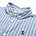 Junior Cotton Oxford Full Opening Long Sleeve Slim Fit Embroidery Garment Wash Shirt