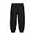 Junior Black Jogger Pants