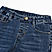 Junior  Stretch Dyed Denim Mid Rise Regular Tapered Fit Elastic Waist Jeans