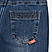 Junior  Stretch Dyed Denim Mid Rise Regular Tapered Fit Elastic Waist Jeans