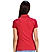 Women Red 3D Lion Polo