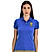 Women Blue 3D Lion Polo