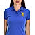 Women Blue 3D Lion Polo