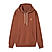 Men's French Terry Long Sleeve Relaxed Fit Classic Logo Print Sweatshirt Hoodie