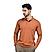 Men's Flat Knit Collar Long Sleeve Liquid Touch Slim Fit Solid Color Polo