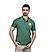 Men's Pique Flat Knit Collar Short Sleeve Thematic Slim Fit Embroidery Bold Polo