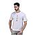 Men's Crew Neck Short Sleeve Relaxed Fit Classic Logo Print Tee