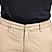 Men's Twill Mid Rise Elastic Waist Bermuda Shorts