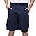 Men's Twill Mid Rise Elastic Waist Bermuda Shorts