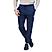 Men's French Terry Mid Rise Relaxed Tapered Fit Classic Print Knit Joggers