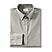 Men's Grey Oxford Pattern Wrinkle Free Shirt