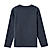 Kids' Velour Crew Neck Long Sleeve Embroidery Tee