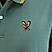 Men Great Wave Embroidery Polo