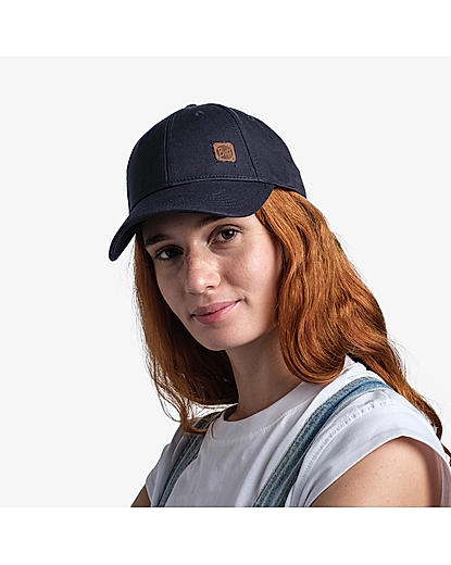 BUFF Unisex Blue BASEBALL CAP SOLID NAVY