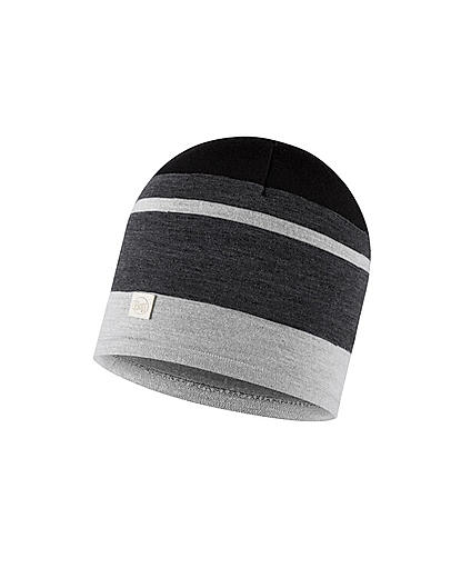 BUFF Unisex MERINO MOVE BEANIE GRAPHITE