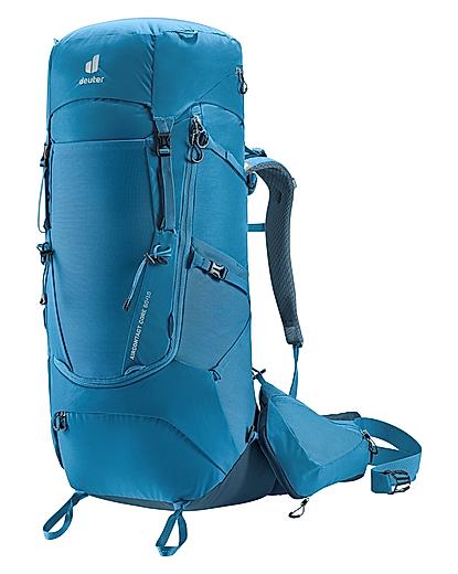 Deuter Unisex Blue Aircontact Core 60+10 Hiking & Trekking Backpack