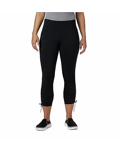 Columbia Women Black Anytime Casual Ankle Pant (Sun Protection)