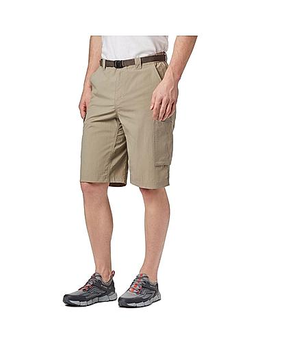 Columbia Mens Beige Omni-Shade Silver Ridge Cargo Short