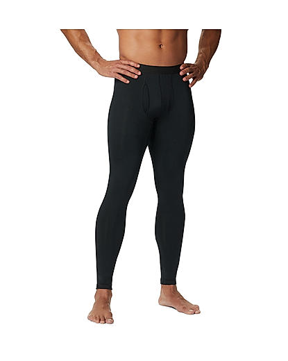 Columbia Mens Black Omni-Heat Reflective Heavyweight II Thermal Bottom