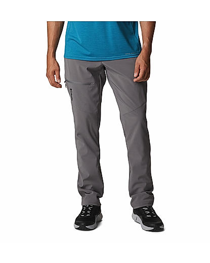 Columbia Men Grey M Titan Pass Pant (Sun Protection)