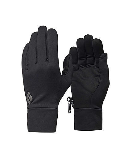 Black Diamond Unisex Black Lightweight Screentap Gloves