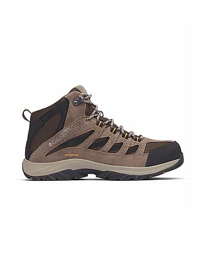 Columbia Men Brown Crestwood Mid Shoes (Waterproof)