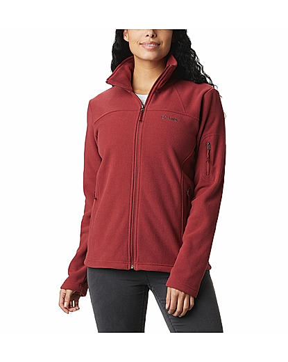 Columbia Women Red Fast Trek II Jacket 