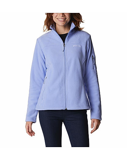 Columbia Womens Purple Fast Trek II Fleece Jacket