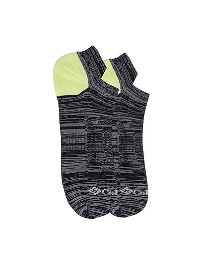 Columbia Men Black Socks Mn Nosho-Actv-Spcdye (Pair of 2) (Not Returnable)
