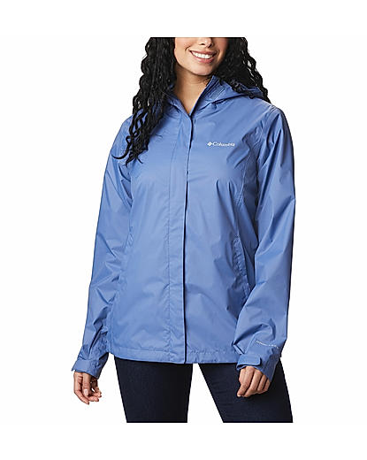 Columbia Womens Blue Omni-Tech Arcadia II Rain Jacket