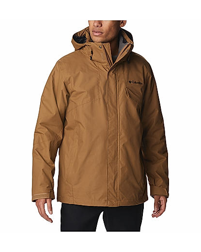 Columbia Men Brown Bugaboo II Fleece Interchange Jacket 