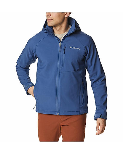 Columbia Men Navy Blue Cascade Ridge II Softshell Jacket