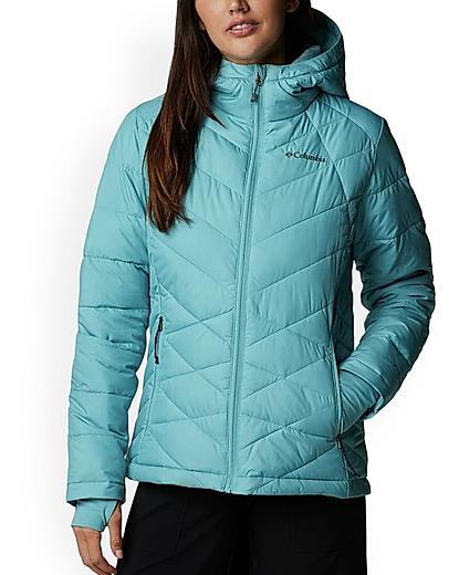 Columbia Women Blue Heavenly Hooded Jacket 