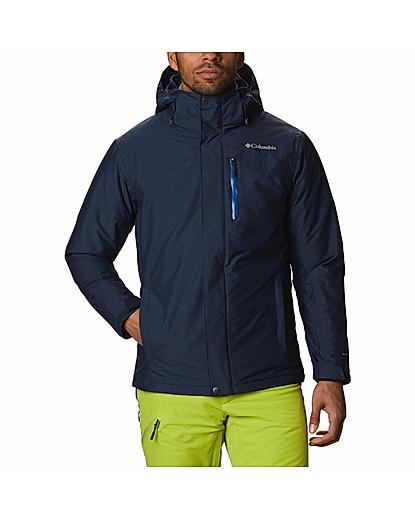 Columbia Men Navy Blue Last Tracks Jacket 