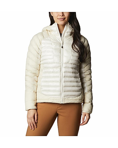 Columbia Women Beige Labyrinth Loop Hooded Jacket