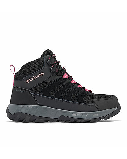 Columbia Womens Black STRATA TRAIL MID WP