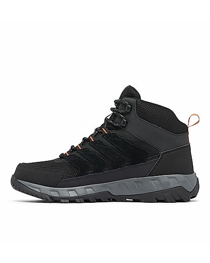 Columbia Men Black Strata Trail Mid Shoes 