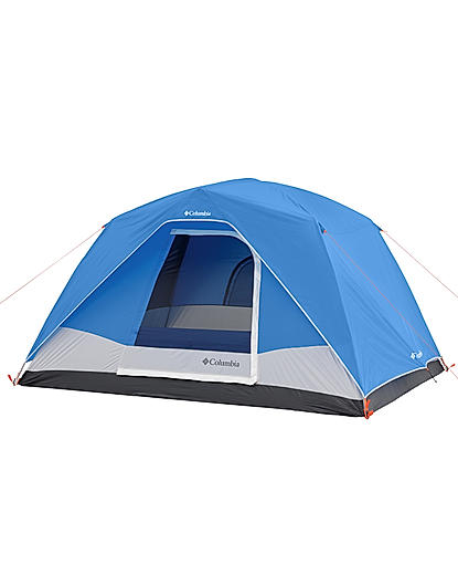 Columbia Unisex Blue 6 Person FRP Dome Tent