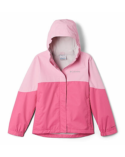 Columbia Youth Girls Red Hikebound Jacket For Kids