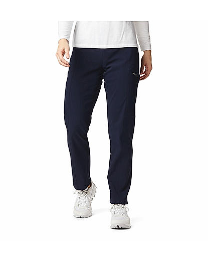 Columbia Women Navy Blue Back Beauty Highrise Warm Winter Pant (Sun Protection)