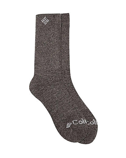 Columbia Men Black SOCKS MN 2P WOOL THERMAL CREW (2 Pairs)
