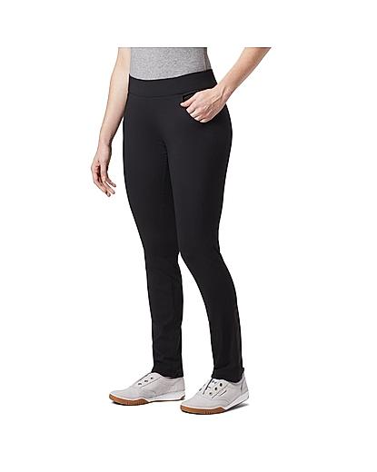 Columbia Women Black Anytime Casual Pull On Pant