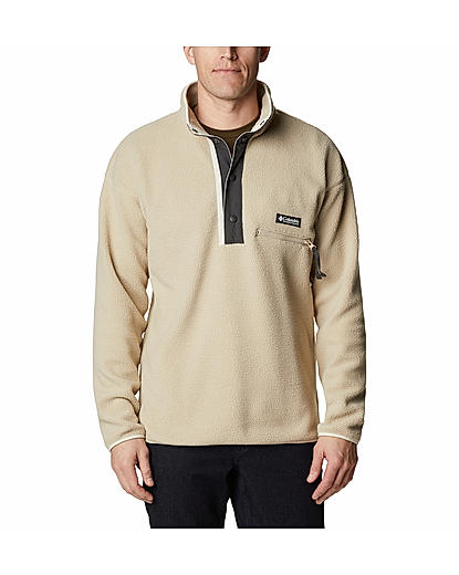 Columbia Men Brown Helvetia Half Snap Fleece