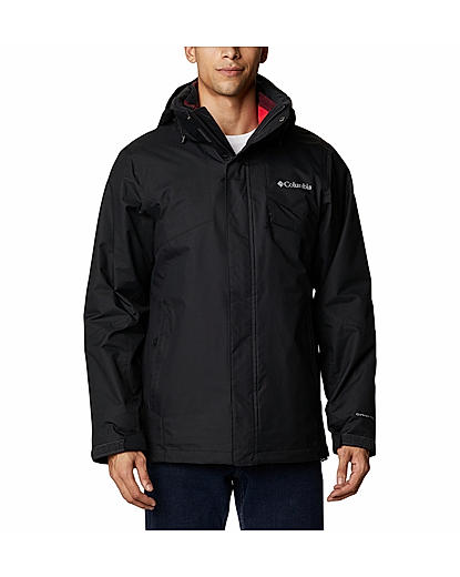 Columbia Men Black Bugaboo II Fleece Interchange Jacket