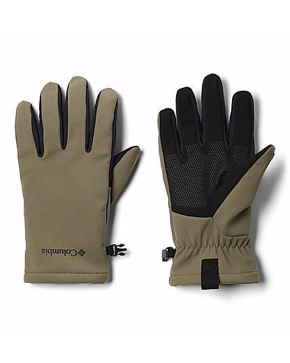 Columbia Mens Olive M Ascender III Softshell Glove