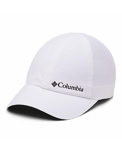Columbia Unisex White Silver Ridge III Ball Cap