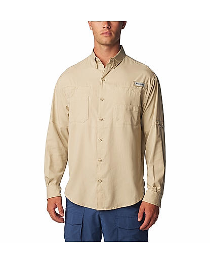 Columbia Men's Blood and Guts Iii Long Sleeve Woven Shirt Athletic